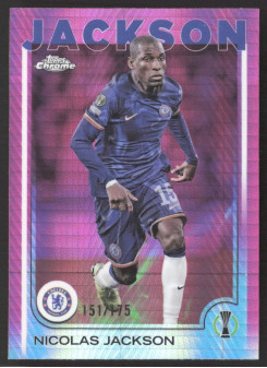 Nicolas Jackson, Kartička, Topps Chrome UEFA Club Competitions 2024-2025, LIMIT