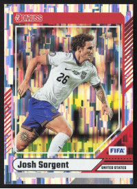 Josh Sargent, Kartička, Panini Donruss Soccer 2024-25, Silver