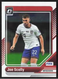 Joe Scally, Kartička, Panini Donruss Soccer 2024-25, Optic