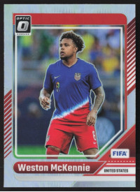 Weston McKennie, Kartička, Panini Donruss Soccer 2024-25, Holo Optic