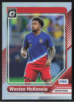 Weston McKennie, Kartička, Panini Donruss Soccer 2024-25, Holo Optic