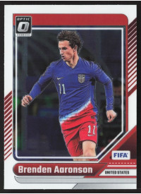 Brenden Aaronson, Kartička, Panini Donruss Soccer 2024-25, Optic