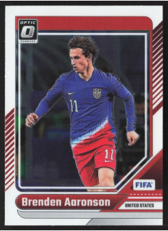 Brenden Aaronson, Kartička, Panini Donruss Soccer 2024-25, Optic