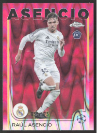 Raúl Asencio, Kartička, Topps Chrome UEFA Club Competitions 2024-2025, LIMIT