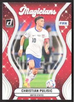 Christian Pulisic, Kartička, Panini Donruss Soccer 2024-25, Silver