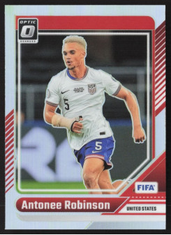 Antonee Robinson, Kartička, Panini Donruss Soccer 2024-25, Holo Optic