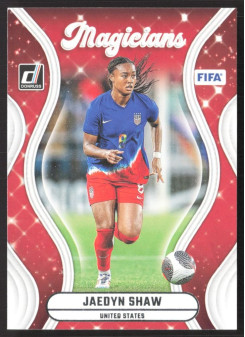 Jaedyn Shaw, Kartička, Panini Donruss Soccer 2024-25, Silver