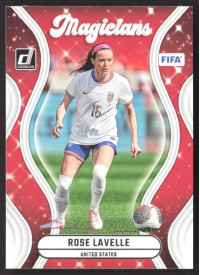 Rose Lavelle, Kartička, Panini Donruss Soccer 2024-25, Silver