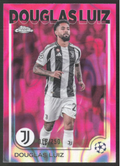 Douglas Luiz, Kartička, Topps Chrome UEFA Club Competitions 2024-2025, LIMIT