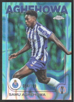 Samu Aghehowa, Kartička, Topps Chrome UEFA Club Competitions 2024-2025, LIMIT