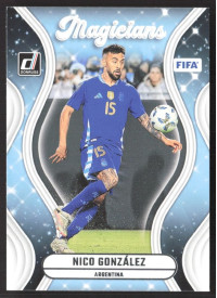 Nico Gonzalez, Kartička, Panini Donruss Soccer 2024-25, Silver
