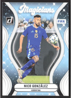 Nico Gonzalez, Kartička, Panini Donruss Soccer 2024-25, Silver