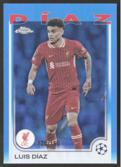 Luis Díaz, Kartička, Topps Chrome UEFA Club Competitions 2024-2025, LIMIT
