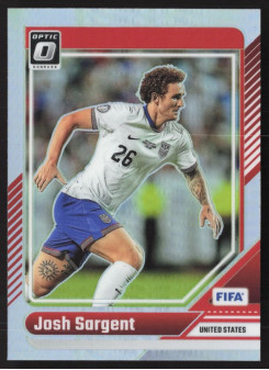 Josh Sargent, Kartička, Panini Donruss Soccer 2024-25, Holo Optic