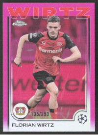 Florian Wirtz, Kartička, Topps Chrome UEFA Club Competitions 2024-2025, LIMIT