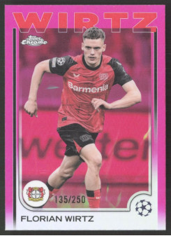 Florian Wirtz, Kartička, Topps Chrome UEFA Club Competitions 2024-2025, LIMIT