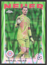 Manuel Neuer, Kartička, Topps Chrome UEFA Club Competitions 2024-2025, LIMIT