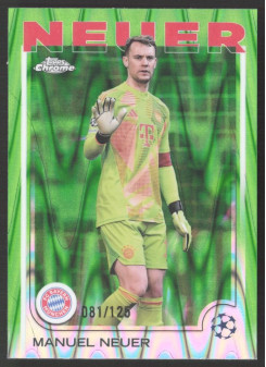 Manuel Neuer, Kartička, Topps Chrome UEFA Club Competitions 2024-2025, LIMIT