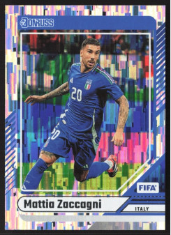 Mattia Zaccagni, Kartička, Panini Donruss Soccer 2024-25, Silver