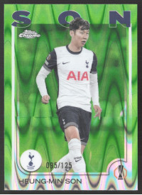 Heung-min Son, Kartička, Topps Chrome UEFA Club Competitions 2024-2025, LIMIT