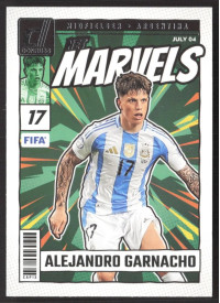 Alejandro Garnacho, Kartička, Panini Donruss Soccer 2024-25, Silver