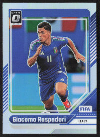 Giacomo Raspadori, Kartička, Panini Donruss Soccer 2024-25, Holo Optic
