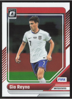 Gio Reyna, Kartička, Panini Donruss Soccer 2024-25, Optic