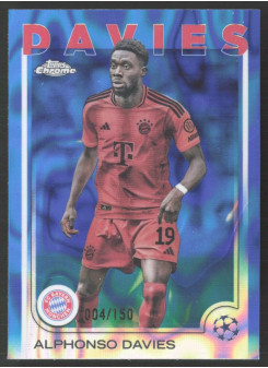 Alphonso Davies, Kartička, Topps Chrome UEFA Club Competitions 2024-2025, LIMIT