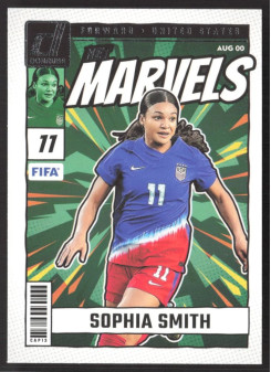 Sophia Smith, Kartička, Panini Donruss Soccer 2024-25, Silver