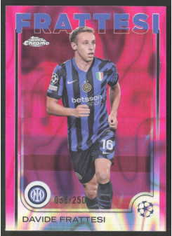 Davide Frattesi, Kartička, Topps Chrome UEFA Club Competitions 2024-2025, LIMIT