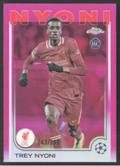 Trey Nyoni, Kartička, Topps Chrome UEFA Club Competitions 2024-2025, LIMIT