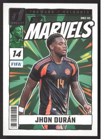 Jhon Duran, Kartička, Panini Donruss Soccer 2024-25, Silver
