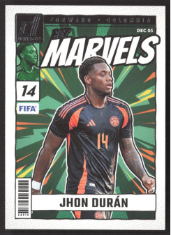 Jhon Duran, Kartička, Panini Donruss Soccer 2024-25, Silver
