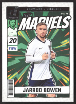 Jarrod Bowen, Kartička, Panini Donruss Soccer 2024-25, Silver
