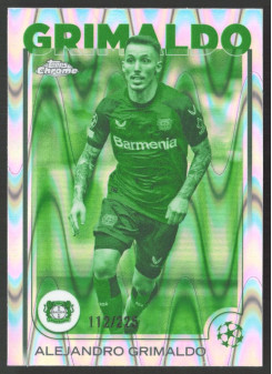 Alejandro Grimaldo, Kartička, Topps Chrome UEFA Club Competitions 2024-2025, LIMIT