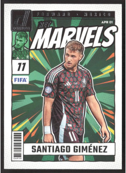 Santiago Gimenez, Kartička, Panini Donruss Soccer 2024-25, Silver