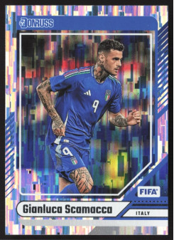 Gianluca Scamacca, Kartička, Panini Donruss Soccer 2024-25, Silver