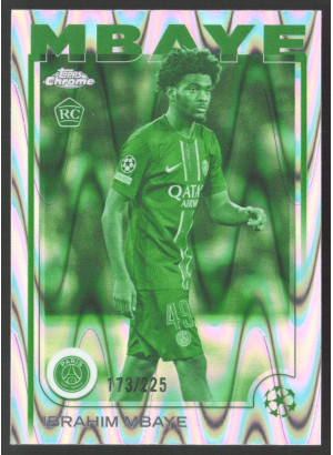 Ibrahim Mbaye, Card, Topps Chrome UEFA Club Competitions 2024-2025, LIMIT