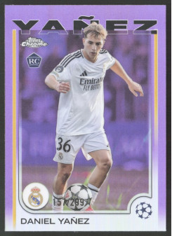 Daniel Yañez, Kartička, Topps Chrome UEFA Club Competitions 2024-2025, LIMIT