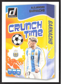 Alejandro Garnacho, Kartička, Panini Donruss Soccer 2024-25, Silver
