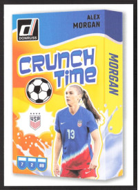 Alex Morgan, Kartička, Panini Donruss Soccer 2024-25, Silver