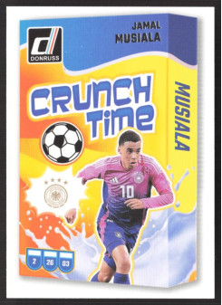 Jamal Musiala, Kartička, Panini Donruss Soccer 2024-25, Silver