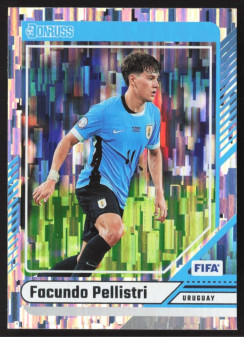 Facundo Pellistri, Kartička, Panini Donruss Soccer 2024-25, Silver