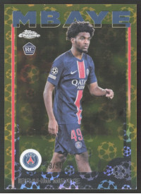 Ibrahim Mbaye, Kartička, Topps Chrome UEFA Club Competitions 2024-2025, LIMIT Ibrahim Mbaye, Kartička, Topps Chrome UEFA Club Competitions 2024-2025, LIMIT