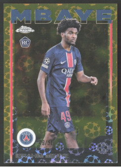Ibrahim Mbaye, Kartička, Topps Chrome UEFA Club Competitions 2024-2025, LIMIT