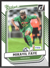 Mikayil Faye, Kartička, Panini Donruss Soccer 2024-25, Silver