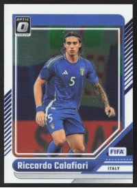 Riccardo Calafiori, Kartička, Panini Donruss Soccer 2024-25, Optic