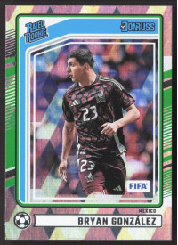 Bryan Gonzalez, Kartička, Panini Donruss Soccer 2024-25, Cubic