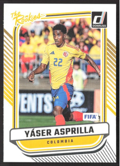 Yaser Asprilla, Kartička, Panini Donruss Soccer 2024-25, Silver