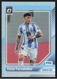 Enzo Fernandez, Kartička, Panini Donruss Soccer 2024-25, Holo Optic